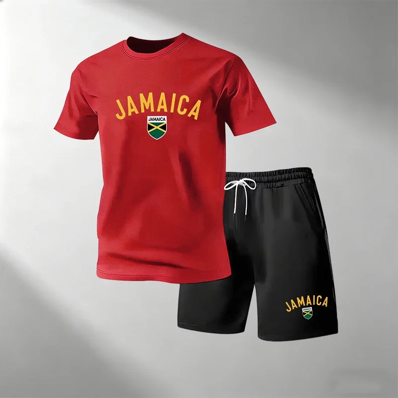 Home Gym Yoga - JAMAICA Zomer Casual T-Shirts Sets voor