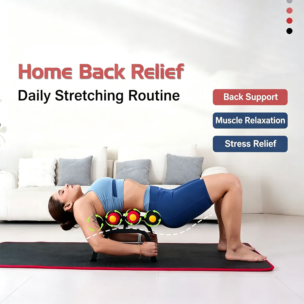 Leg Home Gym Workout - Mini Inverstafel, Stretching Trainingsmachine, Verlicht Rug-