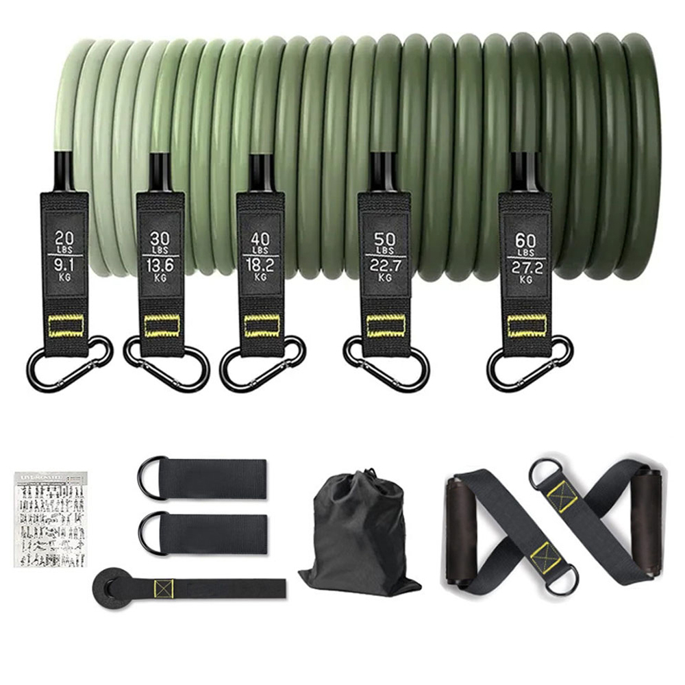 Home Gym Equipment Set - Set weerstandsbanden, trekbanden voor mannen en