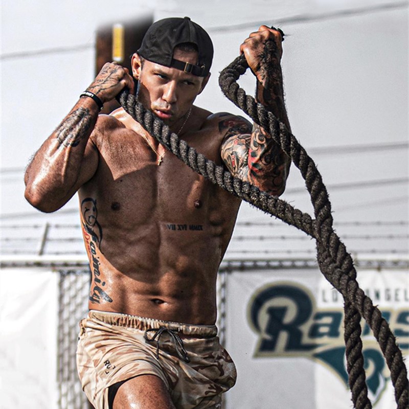 Battle Rope Heavy - 9/12/15M * 25MM Fitness Polyester Zware