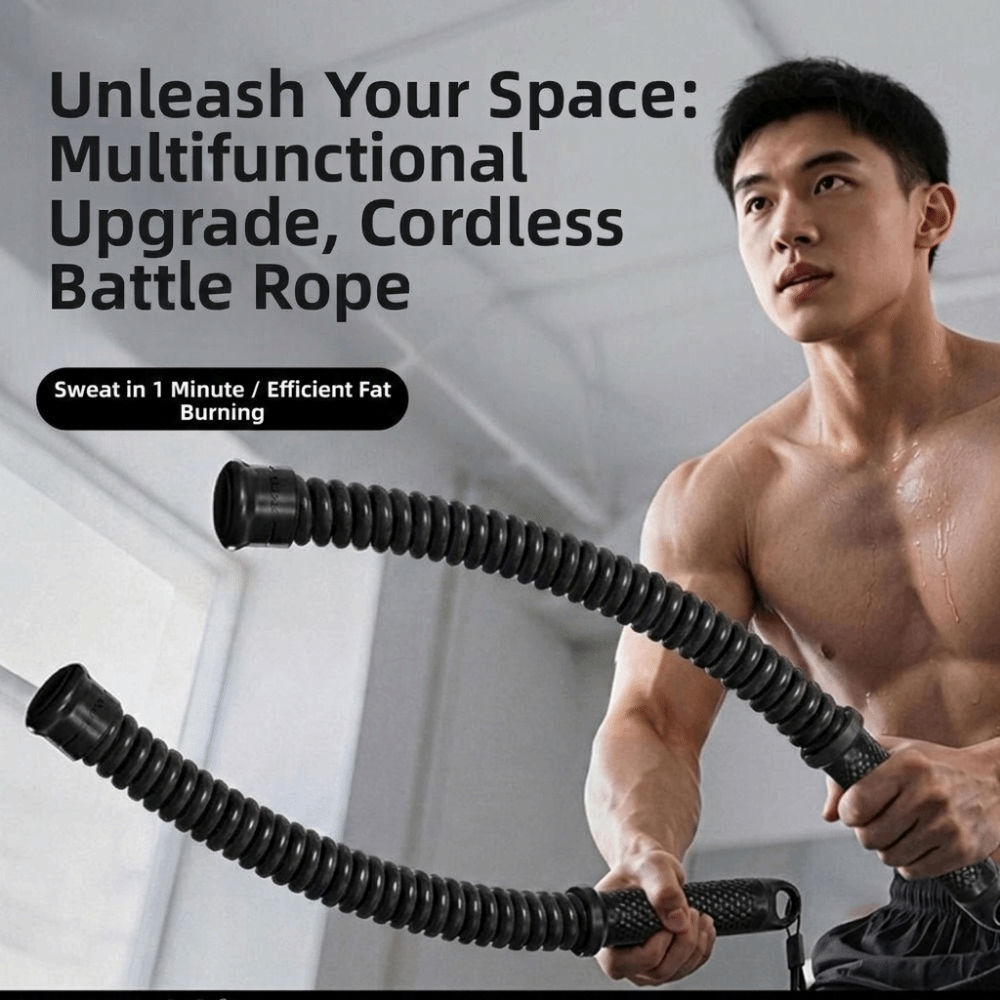 Battle Rope Heavy - 2 stuks antislip handvat draadloze battle
