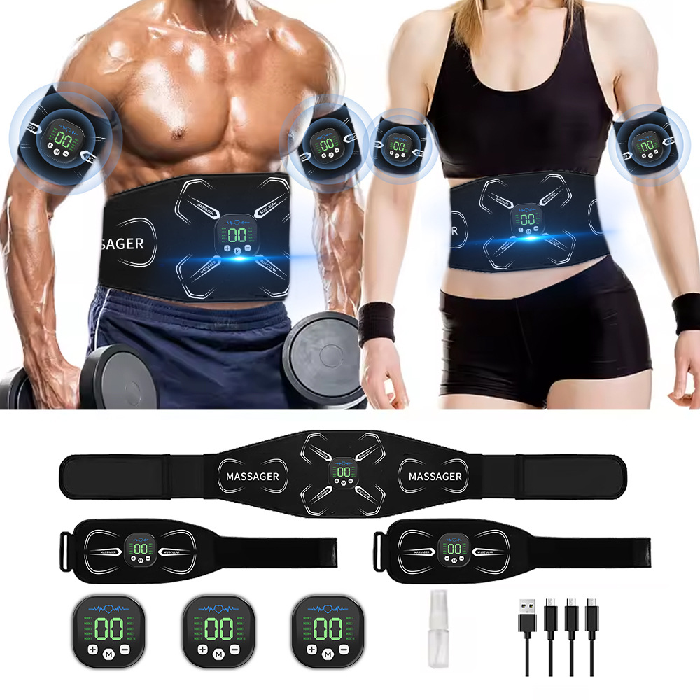 Home Gym Routine - EMS Spierstimulator Buiktrainer Abs Toner Arm