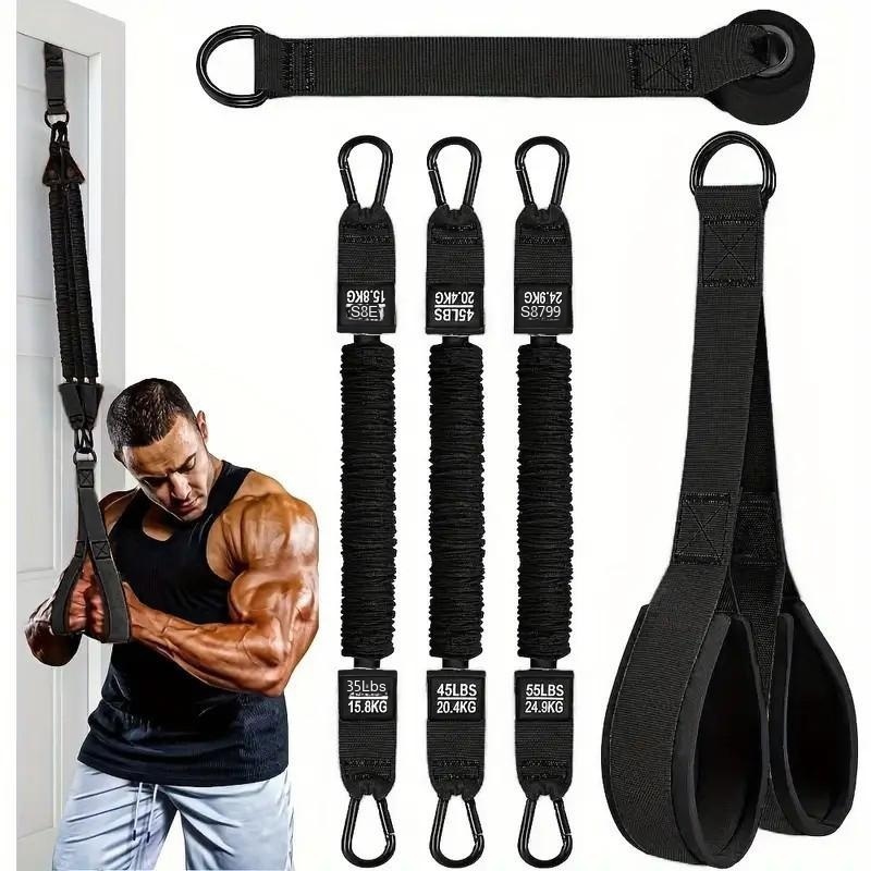 Home Gym Equipment Set - Resistance Bands Set Triceps Touw Home