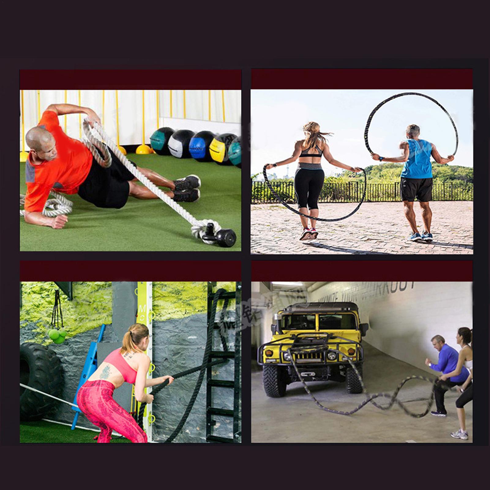Zwaar springtouw Fitness Bokst - Battle Rope Heavy recensie en prijs