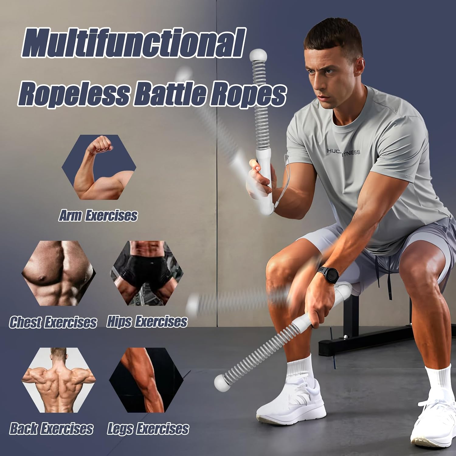 2e generatie Ropeless Battle R - Battle Rope Heavy recensie en prijs