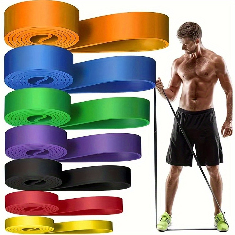 Zware weerstandsband van latex - Home Gym Routine recensie en prijs