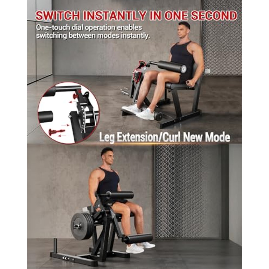 Homegym beenextensie- en curlm - Leg Home Gym Workout recensie en prijs
