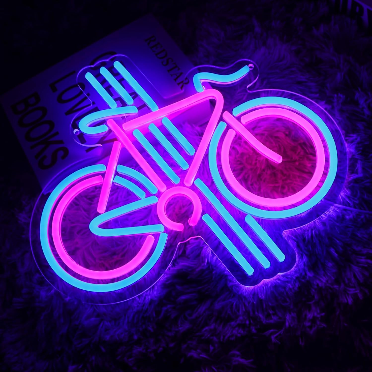 Fiets Neon Sign Dimbaar Fiets  - Home Gym Neon Sign recensie en prijs