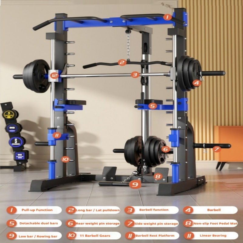 Multifunctionele uitgebreide t - Home Gym Equipment Set recensie en prijs